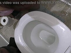 wanna watch cara the pierced milf slut drink piss n lick it off dirty toilet seat n floor??