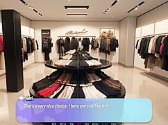 corlan's shaved pussy and big tits make naughty girlfriend wild!