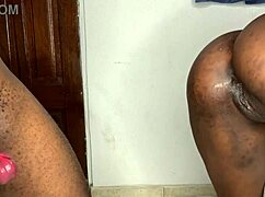 Ebony's Thick Ass Takes Super Hot Doggy Pounding