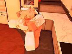 Horny PAWG takes BWC blasts in pussy ass and mouth