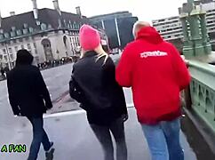 stella cox curves in lingerie teasing big tits ass before group doggystyle pounding