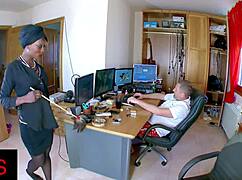 wanna see this black milf's pussy and ass wrecked?