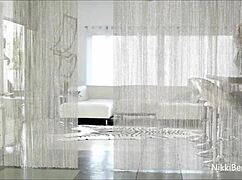 Nikki Benz sways her thick PAWG body dancing while squeezing massive boobs teasingly