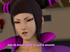 cammy and yuri clash in heated futanari passion