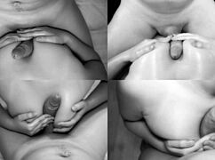 mature cougar milf's huge natural tits wrap around monster cock for epic titty fuck cumshots