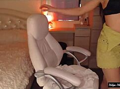 Helga and tamarra roman strip lingerie seductively, fingering perky clits and nipples