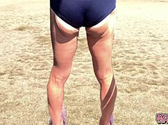 i sneak outdoors in a girl s bloomer rubbing my slutty ass to orgasm solo