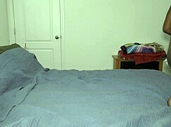 bodybuilder worships abs then breeds big fake tits interracial pussy creampie