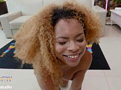 Slutty Brazilian Rebeca Villar oiled up assfucked by guys then 5some triple penetration!