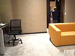 Milf Sucks Big Black Cock Through Mask Deepthroat Sloppy Blowjob Cumshot