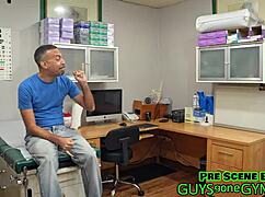 hey student patient wanna feel nurse angel ramirez's shaved pussy under latex gloves?