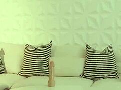 sweet teen babe rides dildo fingering wet tight pussy solo