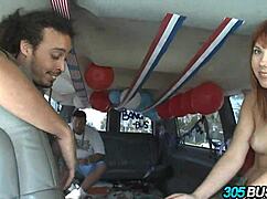 hey redhead slut delila darling ready for july 4th public bus fuck cash?