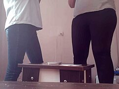 damn losing at cards means i lick her pussy good - hot lesbian cunnilingus