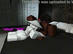 bbc pounds big ass prostitute mercilessly in roblox condo hotel game room