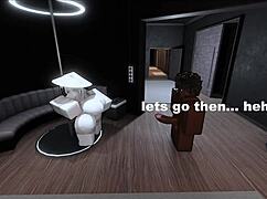 bbc pounds big ass prostitute mercilessly in roblox condo hotel game room