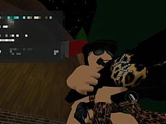 a risky outdoor fuck with a friend in the store parking lot turns intense