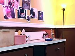 FUCK THAT BLONDE MOM HARDER! Big cock doggystyle into her gaping pussy and ass!