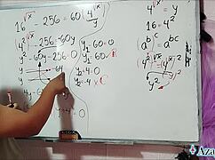 in the bedroom asian amateur with brown eyes uncovers algebra's hidden sexual roots together