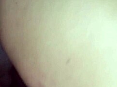 stockings-clad wife bent over for intriguing doggystyle tease