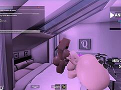 lesbian latina explores black futa's unique allure intimately