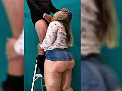 Milf Culona Sucks Off Construction Worker In Real Homemade Sex