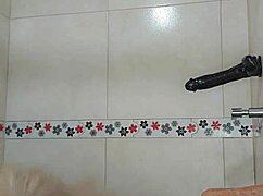 Trans feels rich cock deep inside