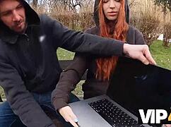 why settle for a lame boyfriend when my perfect big tits need real monster cock outdoors?