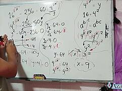 in the bedroom asian amateur with brown eyes uncovers algebra's hidden sexual roots together