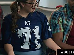 i almost got caught riding stepdad's best buddies begging for that open mouth facial