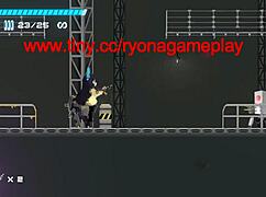 wait, cute lady banging robot men in hentai game? that's wild!