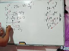 in the bedroom asian amateur with brown eyes uncovers algebra's hidden sexual roots together