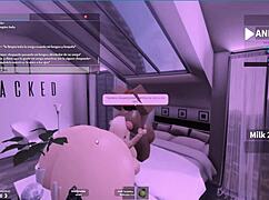 lesbian latina explores black futa's unique allure intimately