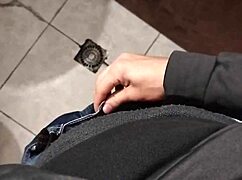 Come suck my monster cock pov bathroom skinny solo young homemade tease