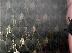 Maîtresse kantalie binds slave ebed for amazones cross whipping bondage outdoor humiliation