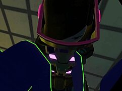 ever wonder how cyber girl takes outlaw's rough anal assfucking deep inside?