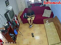 i'm shaking as hubby watches producer stretch my latina legs for his cock