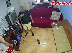 i'm shaking as hubby watches producer stretch my latina legs for his cock