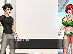 confined with sexy goddesses cap 16: brunette milf cheats fucking big cock while gaming with amiga