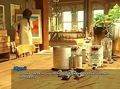 Girlfriend slurps big cock then rides cowgirl in public toilet hairy pussy creampie hunt