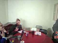 milf maid tests couch sucking every cock bareback wet pussy orgasm