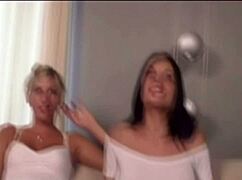 these german lesbians get intimate and playful