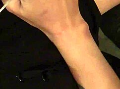 Watching my wife rub ends with creampie sucking her cum-filled pussy clean