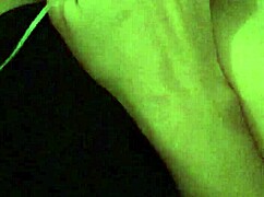 Watching my wife rub ends with creampie sucking her cum-filled pussy clean