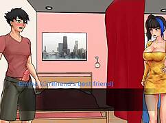 confined with sexy goddesses cap 16: brunette milf cheats fucking big cock while gaming with amiga