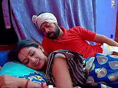 mmm juicy indian wife gives romantic bedroom blowjob and pussy ride