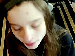 Lesbian Roommate Chokes on BBC to Pay Dorm Rent