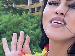 blondie fitness babe tricked into wet pussy pounding during carnival casting interview