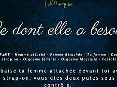 what she craves french femdom couple play