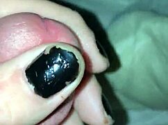 I had to stroke my huge hairy cock once and unload that cumshot